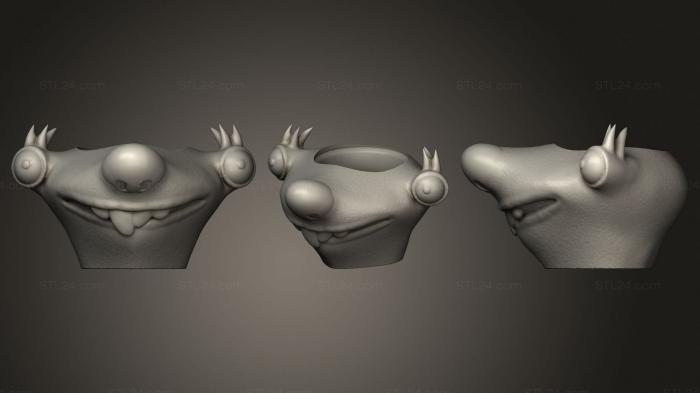 Vases (Mate sid, VZ_0787) 3D models for cnc